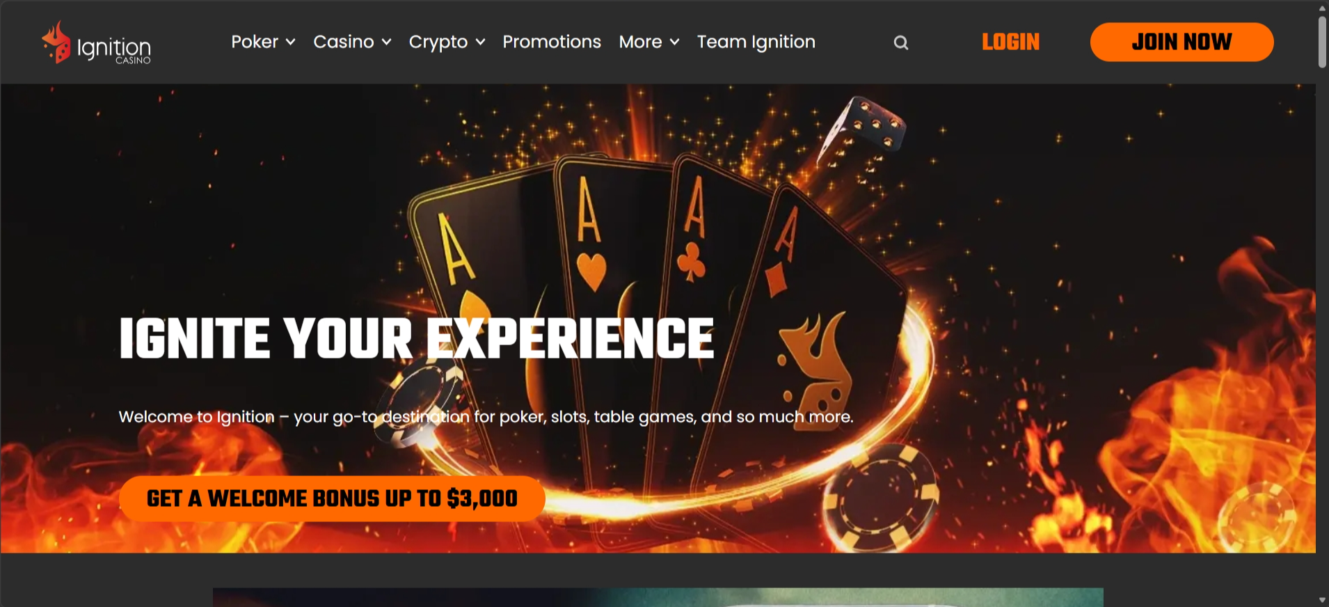 Ignition casino online poker sites